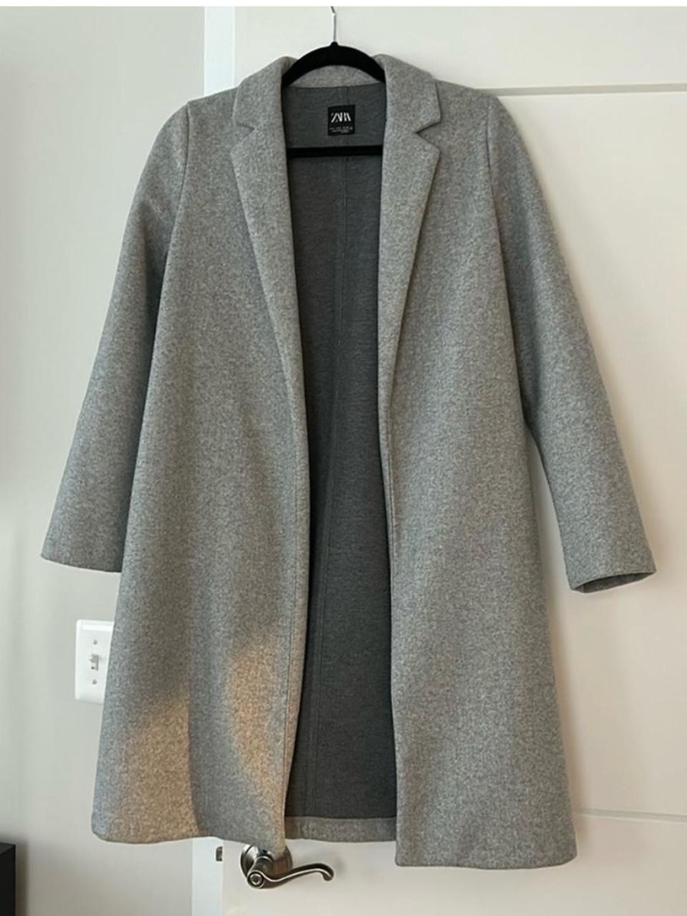 Zara Grey Winter Coat